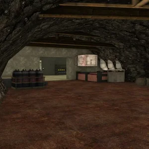 Интерьер шахты